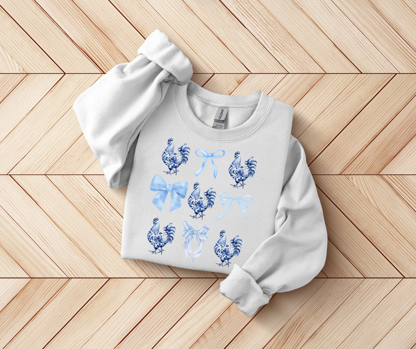 Chinoiserie Chicken SWEATSHIRT.